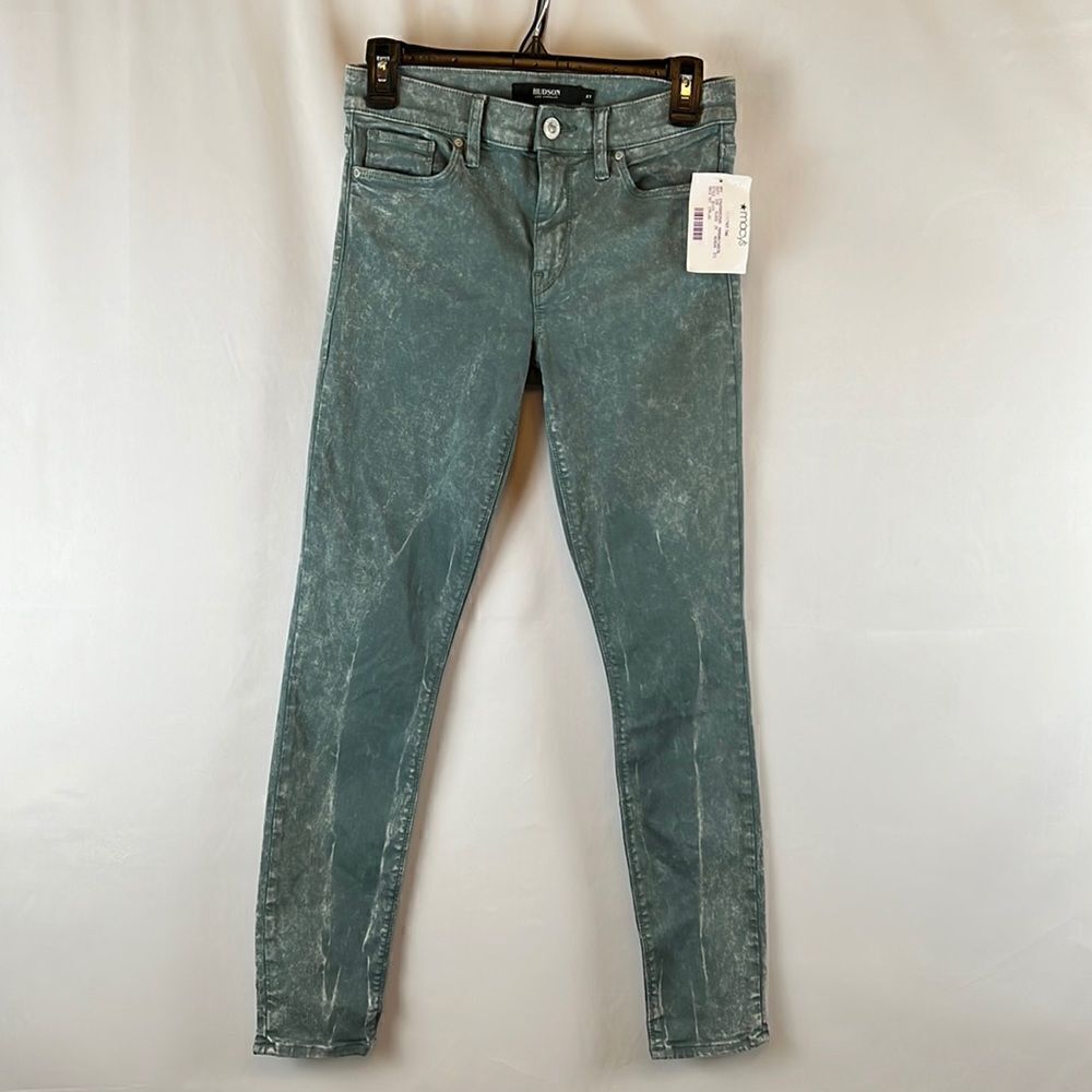 Hudson Nico Acid-Wash Mid-Rise Super Skinny Jeans- Size 27- NWOT